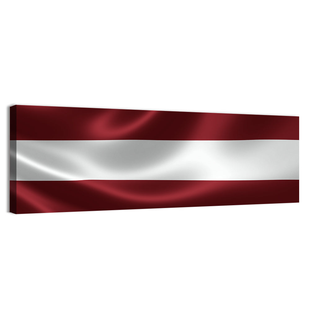 Flag Of Latvia Wall Art