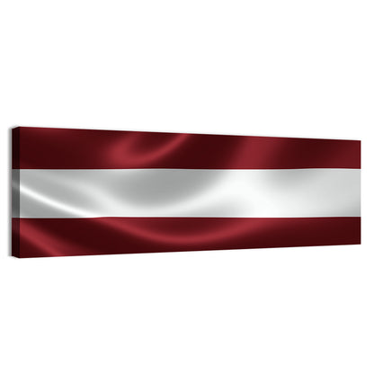 Flag Of Latvia Wall Art