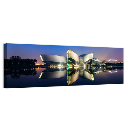 Guangdong Science Center Night Reflection Wall Art