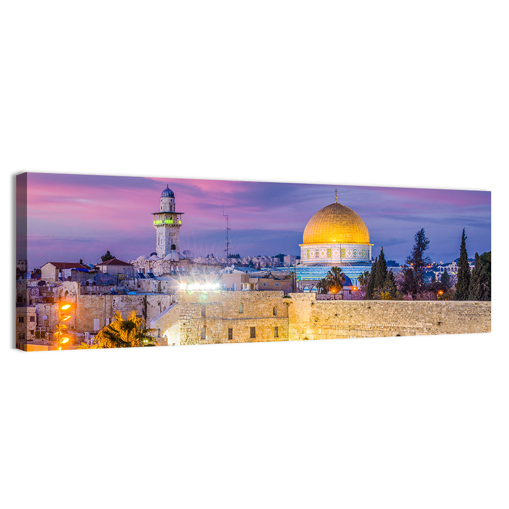 Temple Mount and Western , Jerusalem Wall Art