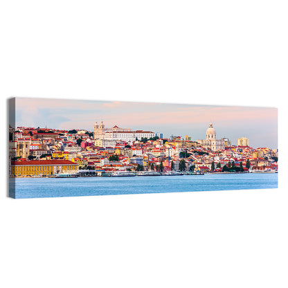 Lisbon Skyline with National Pantheon Wall Art