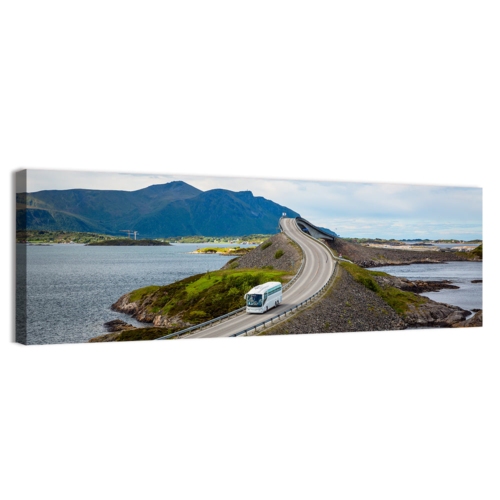 Storseisundet Bridge, Atlantic Road Norway Wall Art