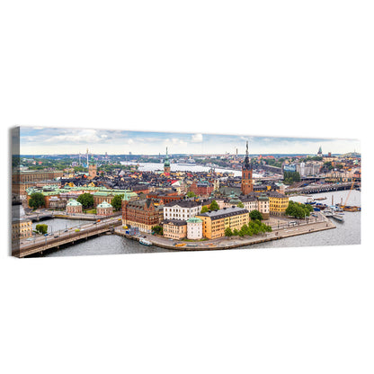 Gamla Stan Harbor, Stockholm Wall Art