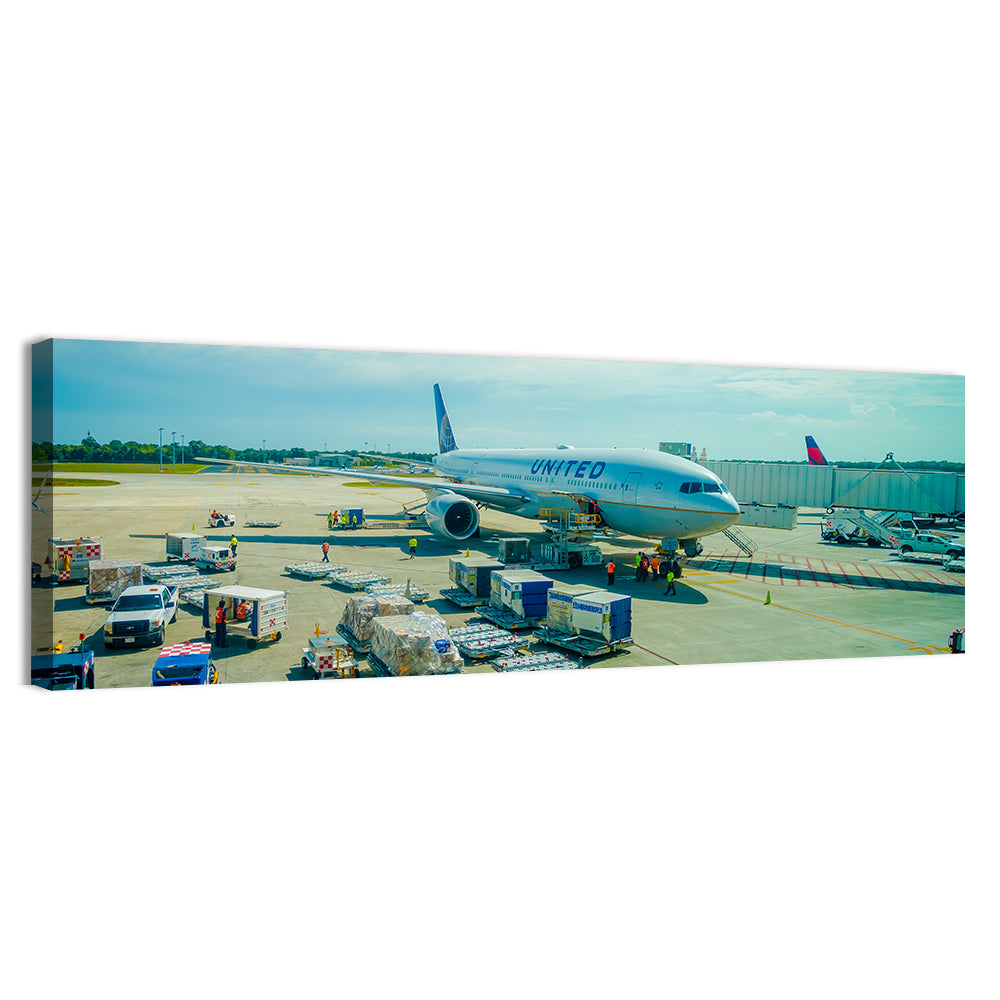 Cancun International Airport Tarmac Wall Art