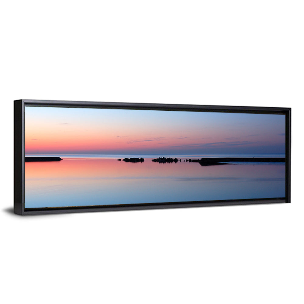 Lake Ontario Sunset Reflection Wall Art