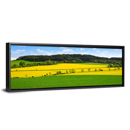 Spring Czech Countryside Landscape Wall Art
