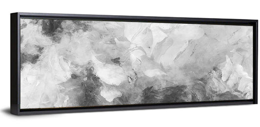 Monochrome Brushstrokes Wall Art