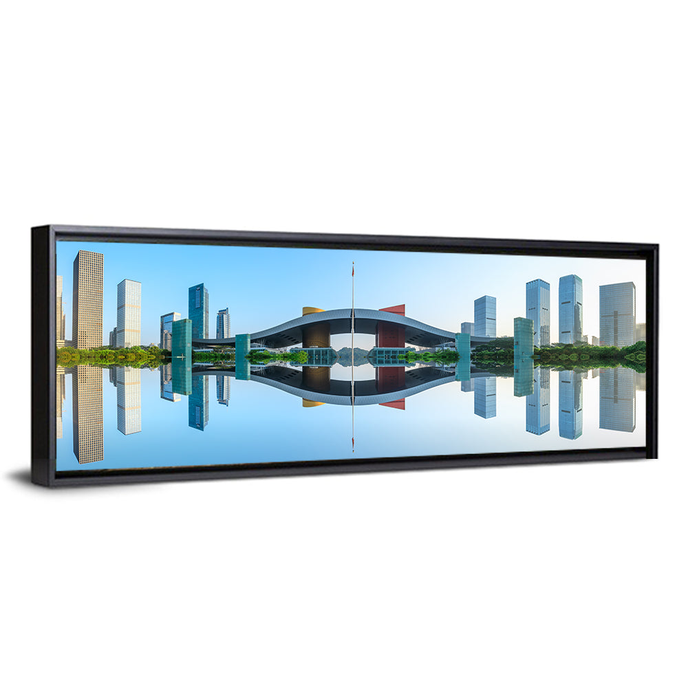 Shenzhen Civic Center at Sunrise Wall Art