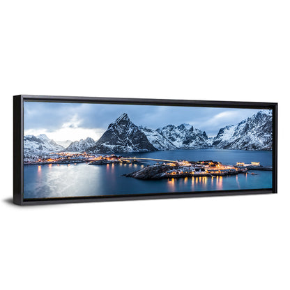 Blue Hour Over Reine, Lofoten Wall Art