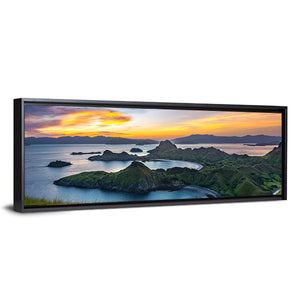 Padar Island At Sunset Indonesia Wall Art