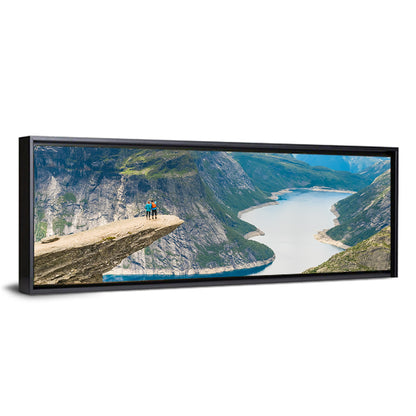 Trolltunga Rock Ledge, Odda Norway Wall Art