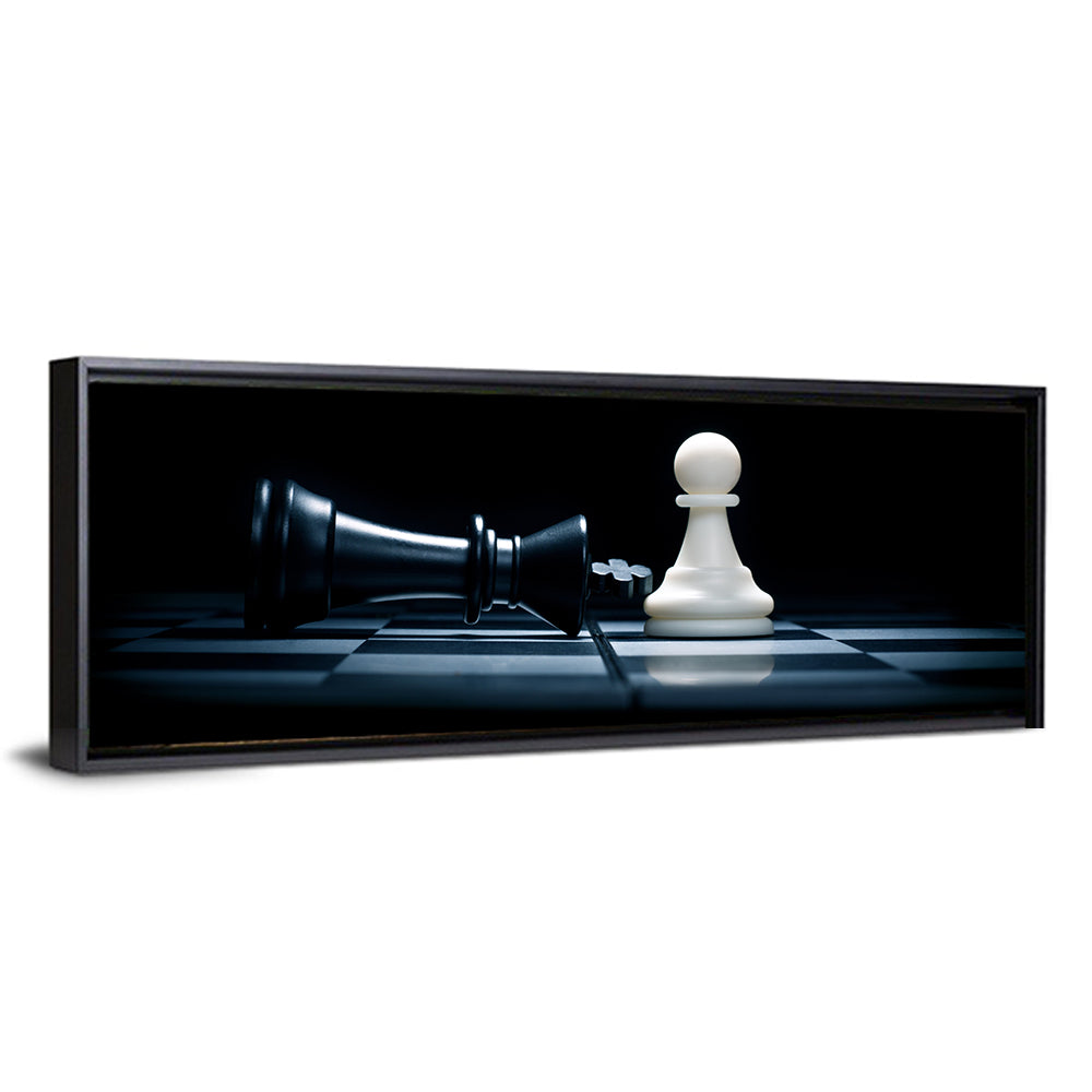 Pawn and Fallen King Wall Art