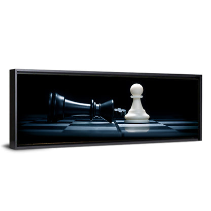 Pawn and Fallen King Wall Art
