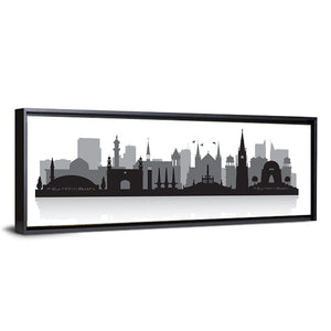 Karachi City Skyline Wall Art