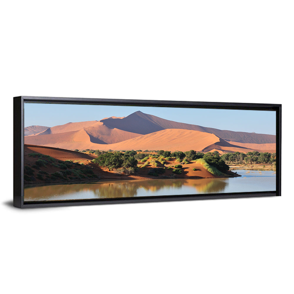 Flooded Sossusvlei Reflection Wall Art