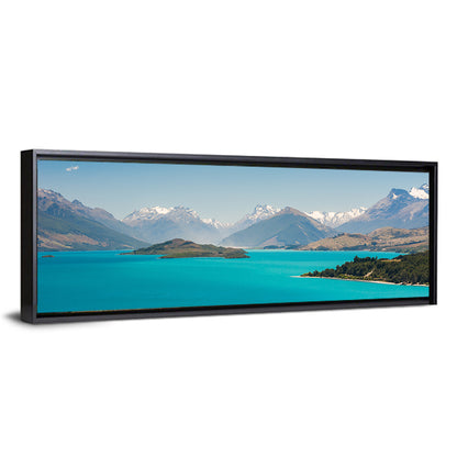 Wakatiup Lake In New Zealand Wall Art