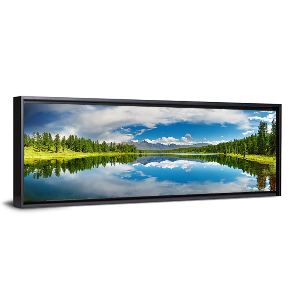 Mirror Lake in Altai Mountains Wall Art