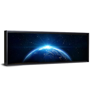 Earth From Space Wall Art