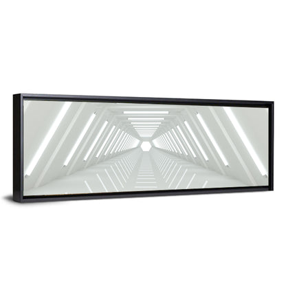 White Tunnel Wall Art