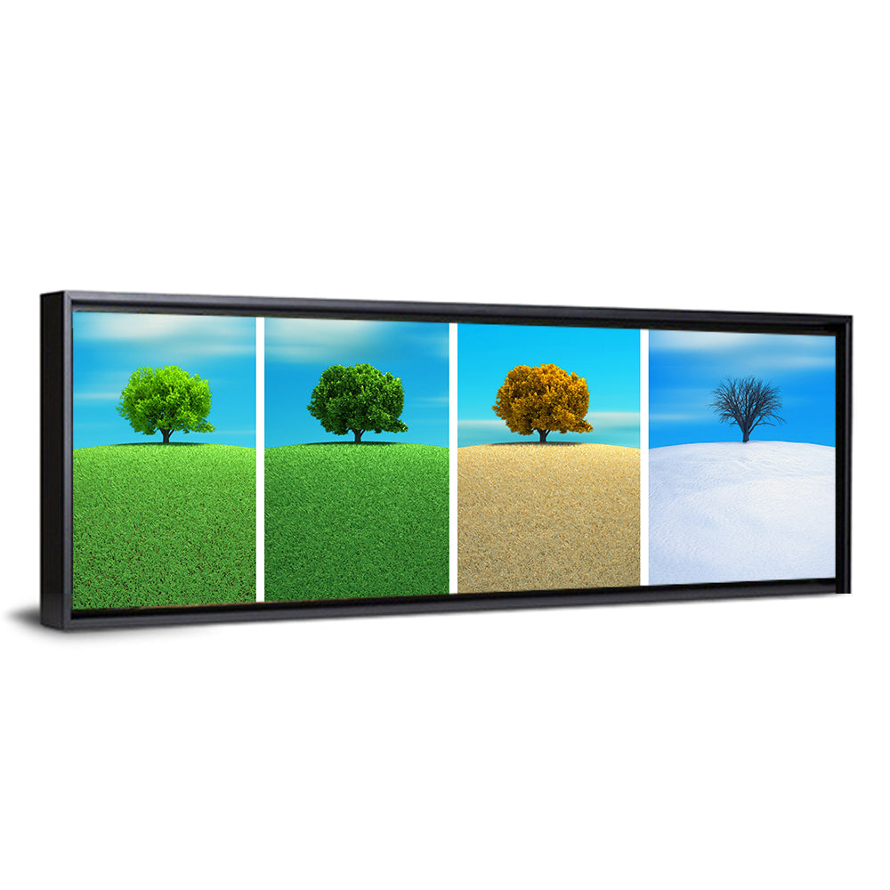 One Tree, Four Seasons Wall Art
