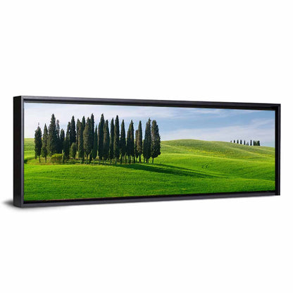 Tuscany Rolling Hills with Cypresses Wall Art
