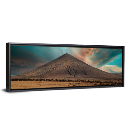 Volcanic Mountain On Island Of Fuerteventura Spain Wall Art