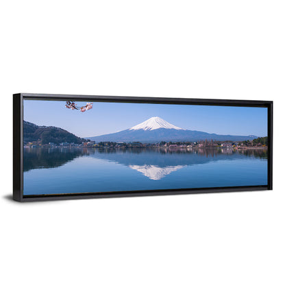 Mount Fuji Reflection, Fujikawaguchiko Wall Art
