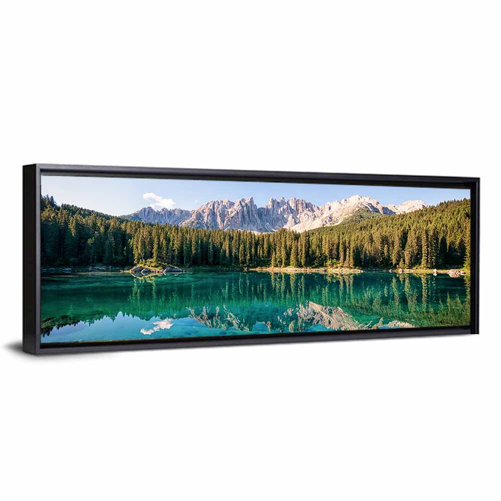 Karer Lake in the Dolomites Wall Art