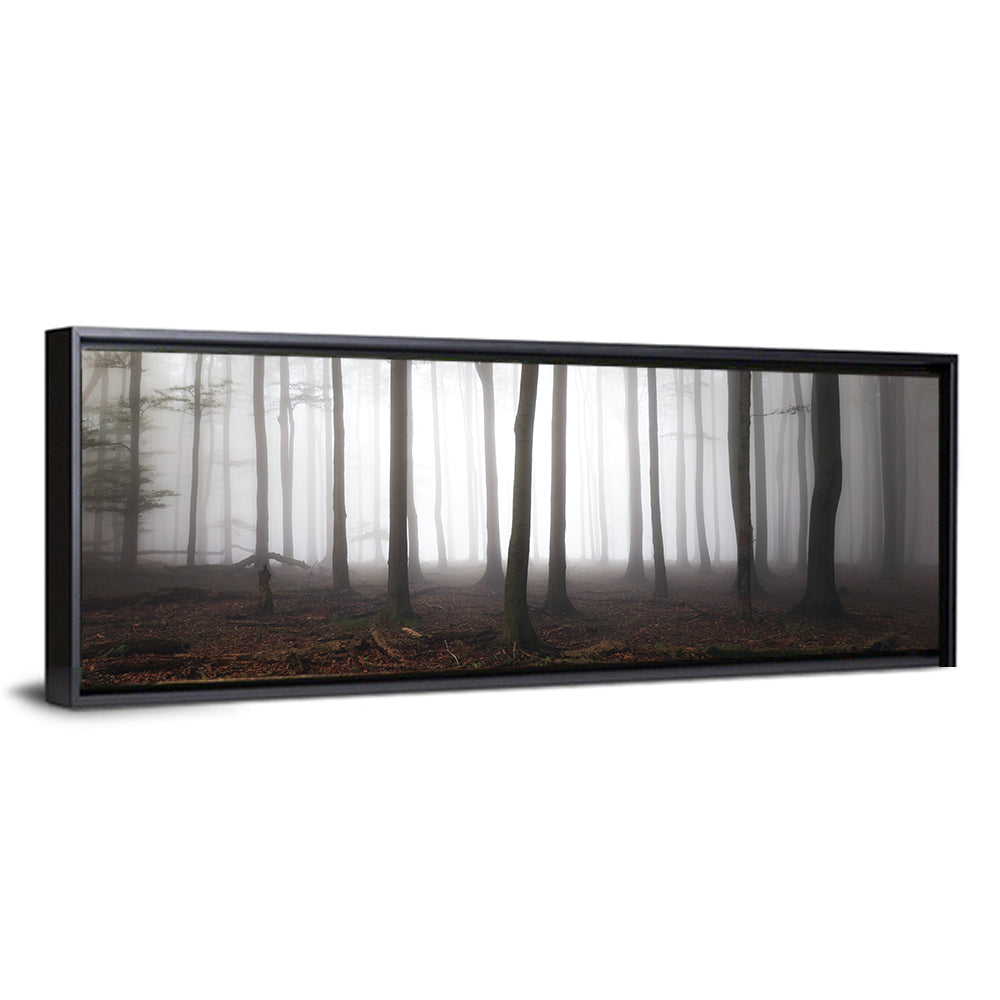 Misty Forest Perspective Wall Art