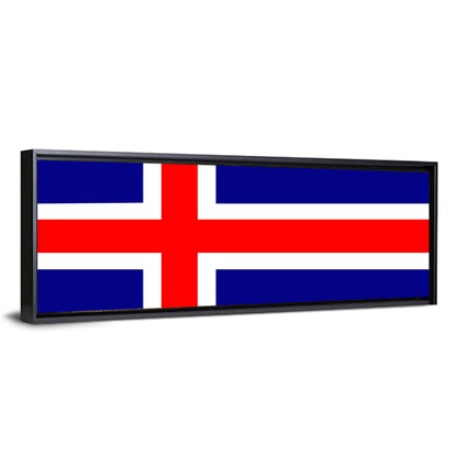 Flag Of Iceland Wall Art