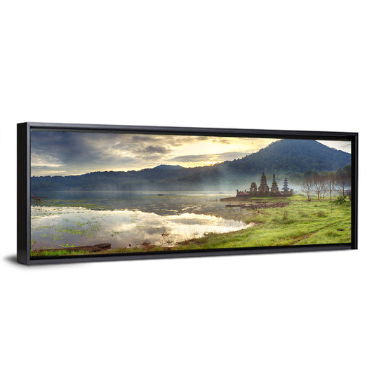 Pura Ulun Danu Beratan Reflection Wall Art