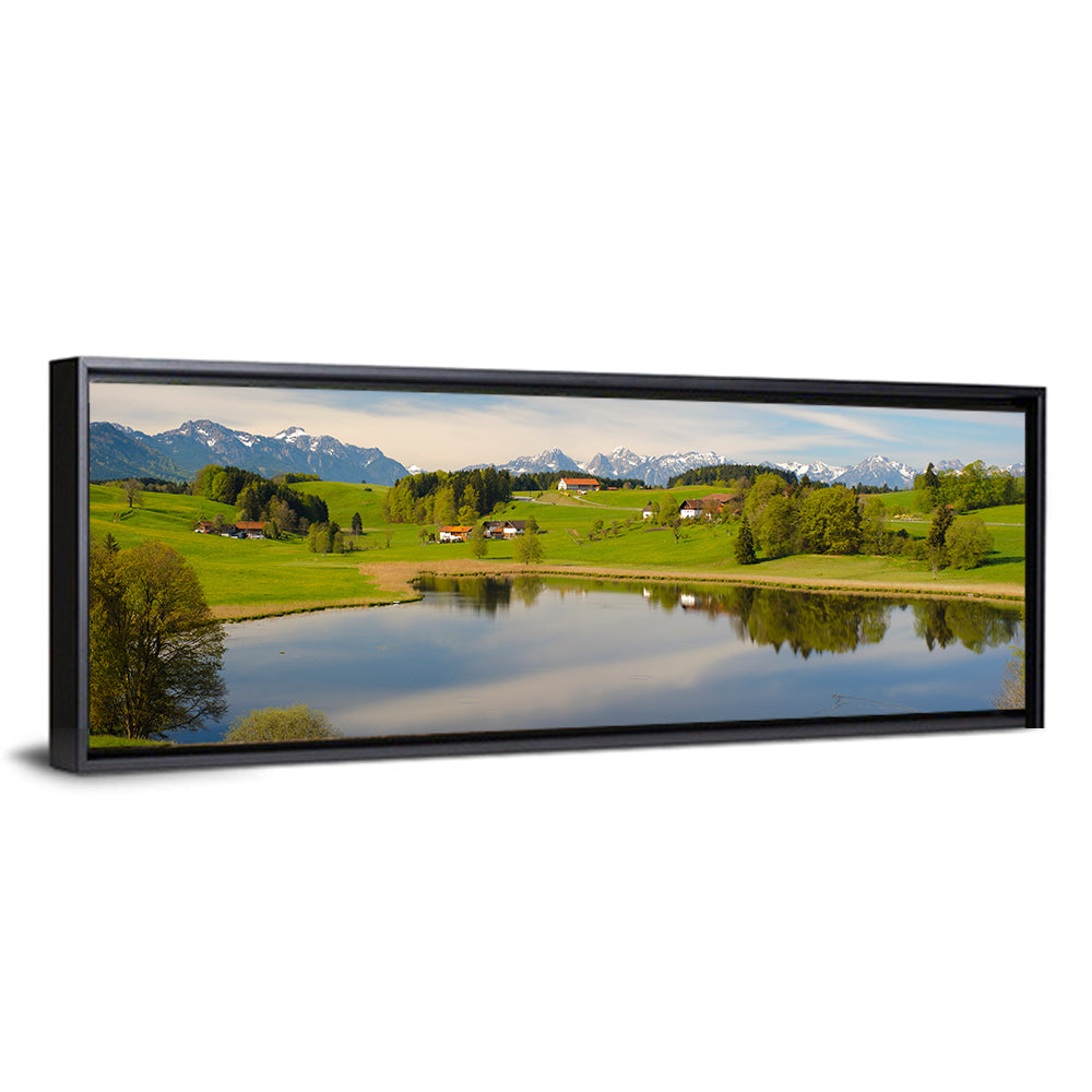 Bavarian Mountain Lake Wall Art