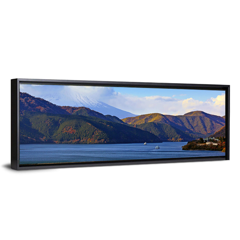 Lake Ashi with Mount Fuji Wall Art