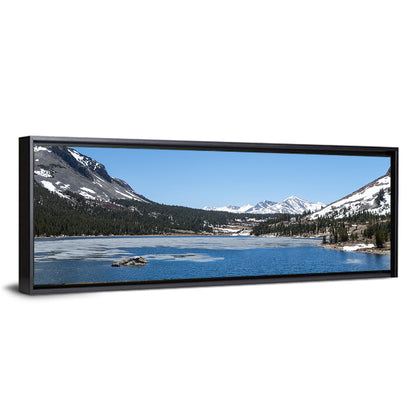 Frozen Lake In Yosemite National Park Wall Art