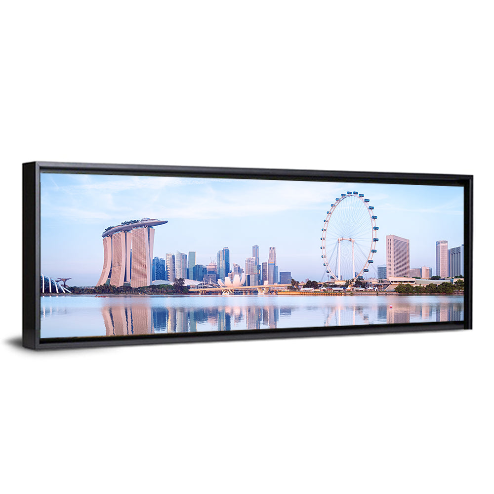 Singapore Marina Bay Skyline Wall Art
