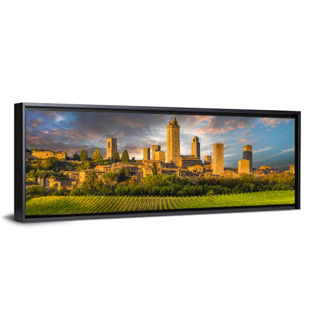 Vineyards of San Gimignano Wall Art