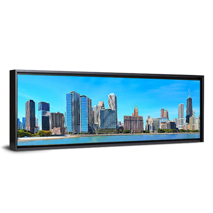 Chicago Lakeshore Skyline Wall Art