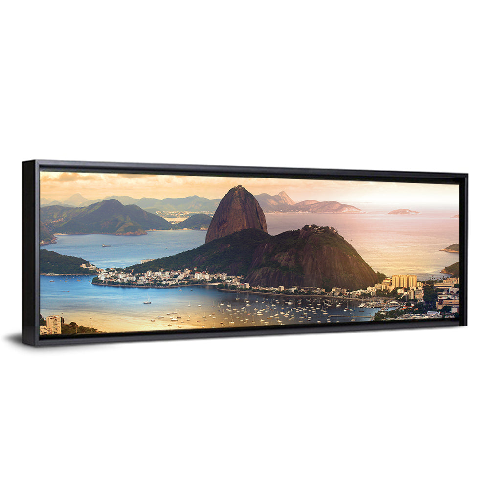 Rio Twilight Over Sugarloaf Mountain Wall Art