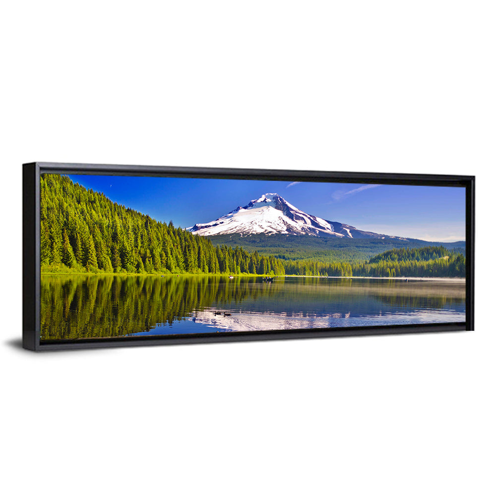 Mt Hood Reflected in Trillium Lake Wall Art