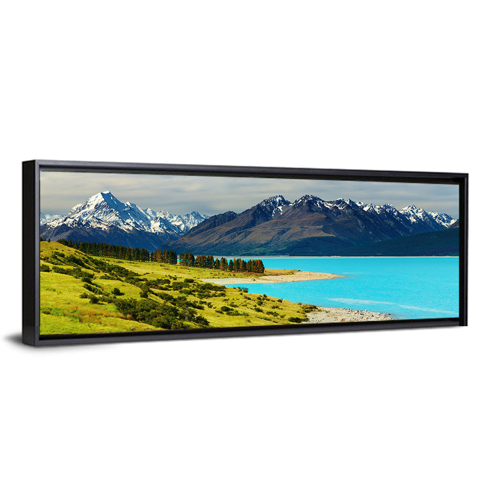 Mount Cook Over Lake Pukaki Wall Art