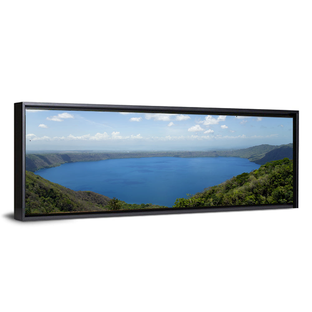 Serene Apoyo Crater Lake Wall Art