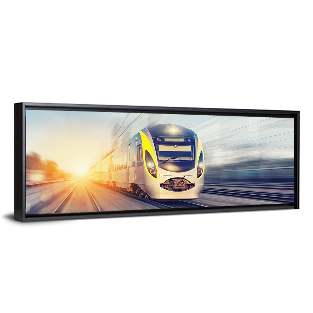 Modern High-speed Train Wall Art