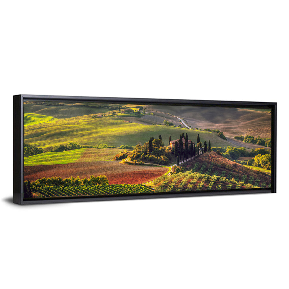 Val D'orcia Sunset Hills Wall Art