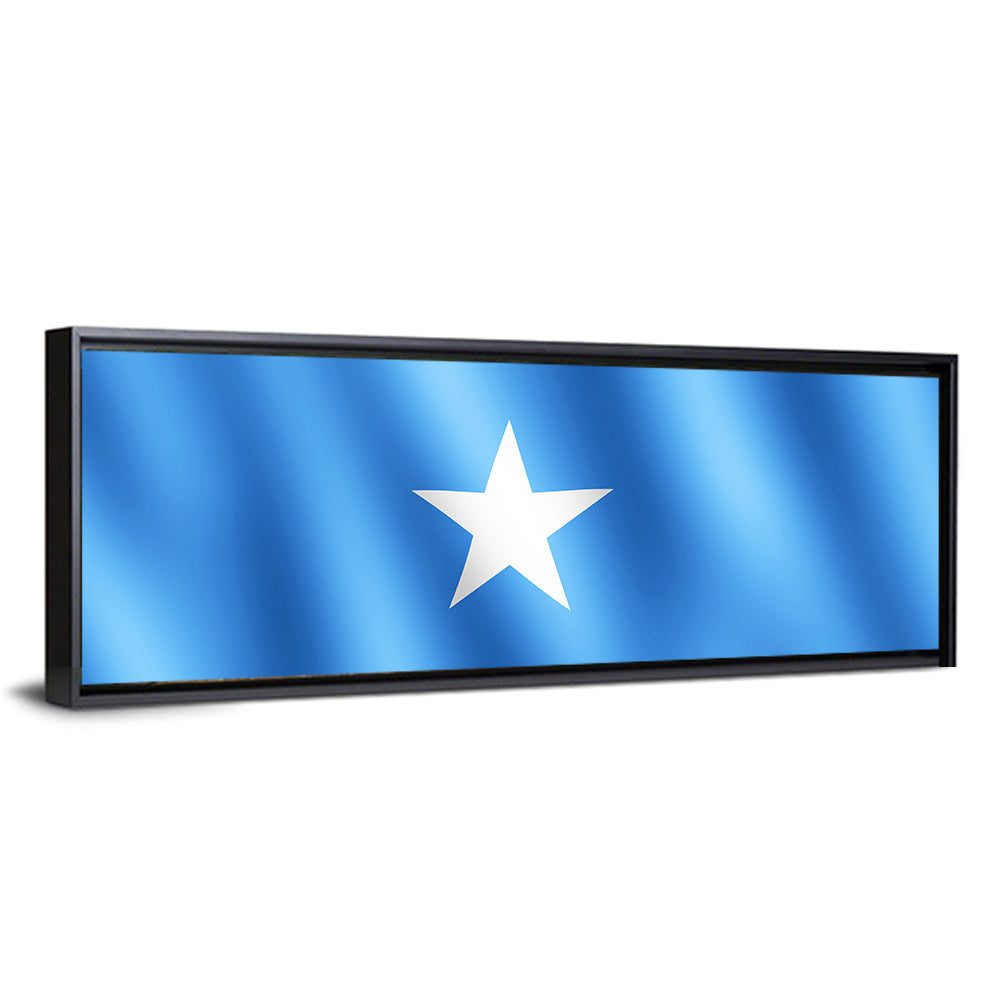 Somalia Flag with Five-pointed Star Wall Art