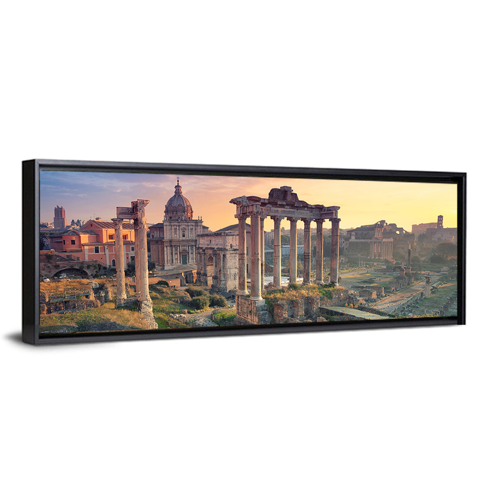 Roman Forum at Sunset Wall Art