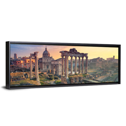 Roman Forum at Sunset Wall Art