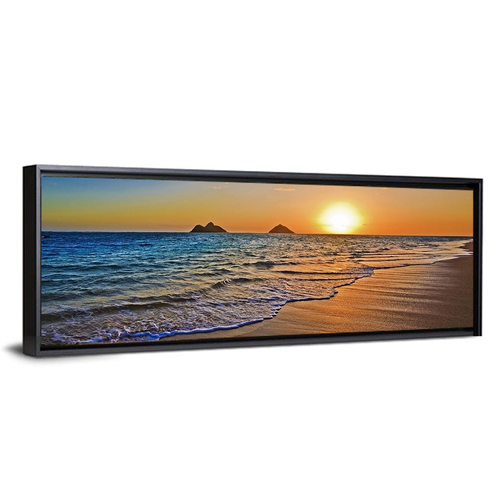 Lanikai Sunrise Over Mokulua Islands Wall Art