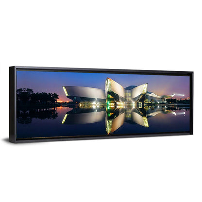 Guangdong Science Center Night Reflection Wall Art