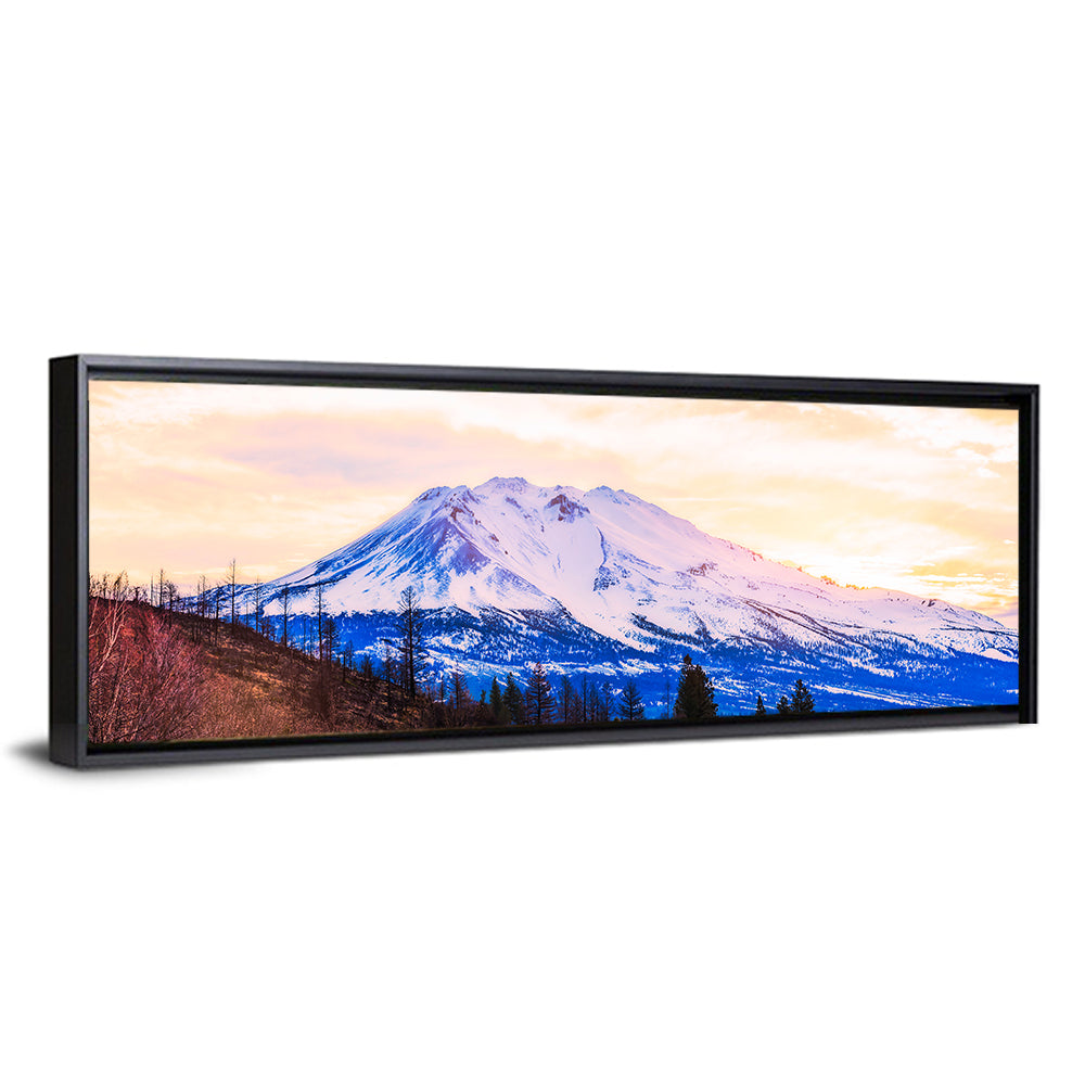 Sunset Over Mount Shesta Wall Art