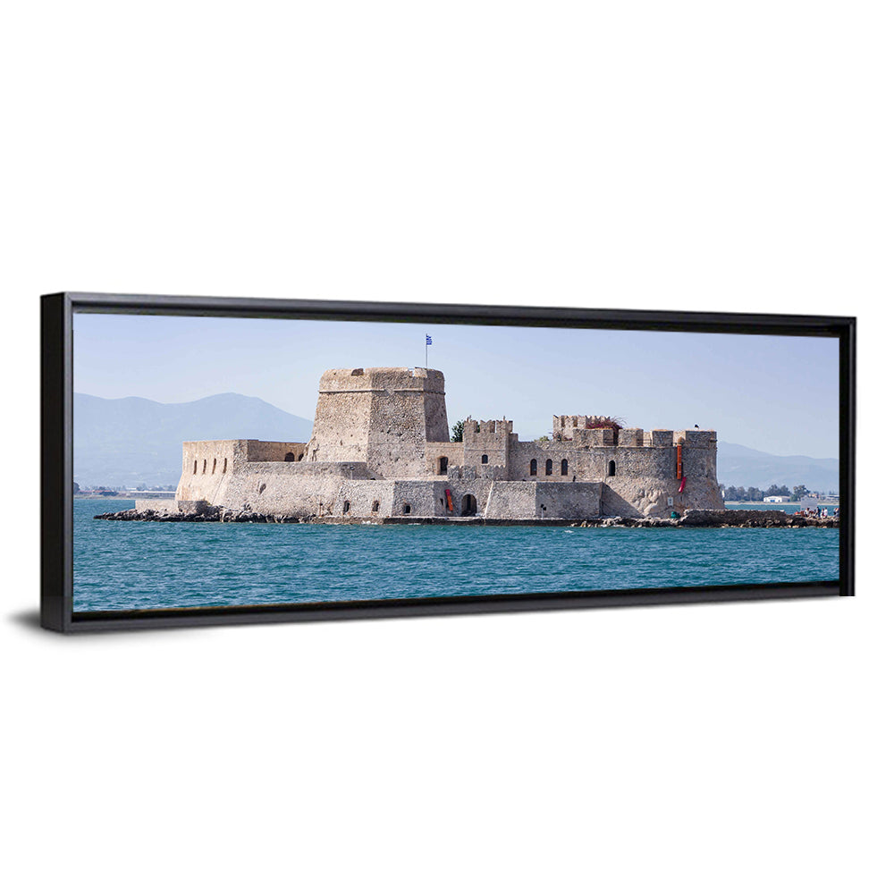 Bourtzi Castle at Sea, Nafplio Wall Art